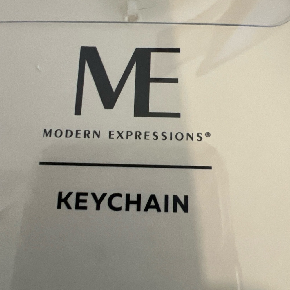 Modern Expressions "C” Monogram Keychain with Tassels - Picture 7 of 9